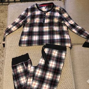 Plaid Pajama Set,